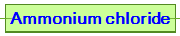 Ammonium chloride